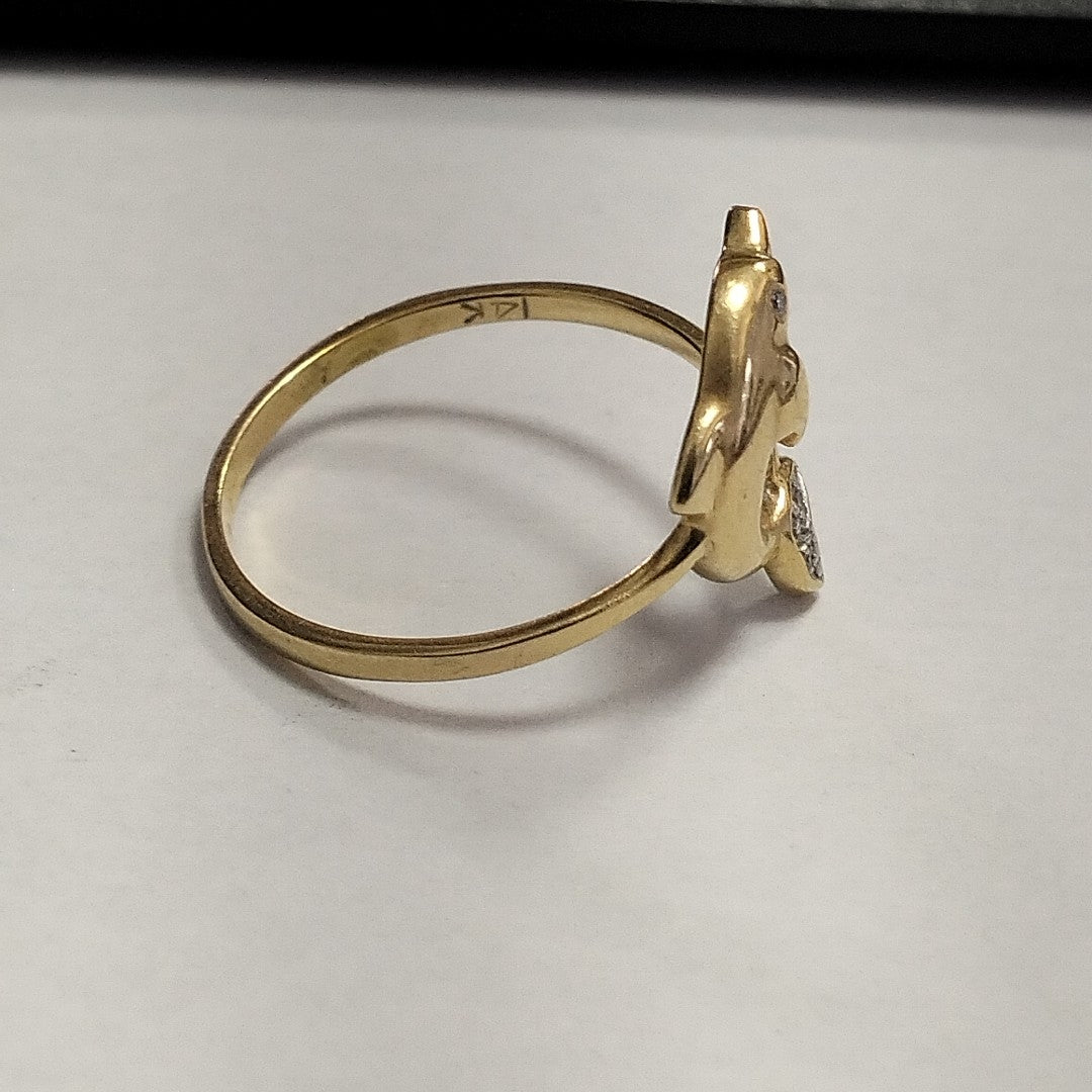 ANILLITO ORO 14 K 1.9 GRMS (SEMINUEVO)