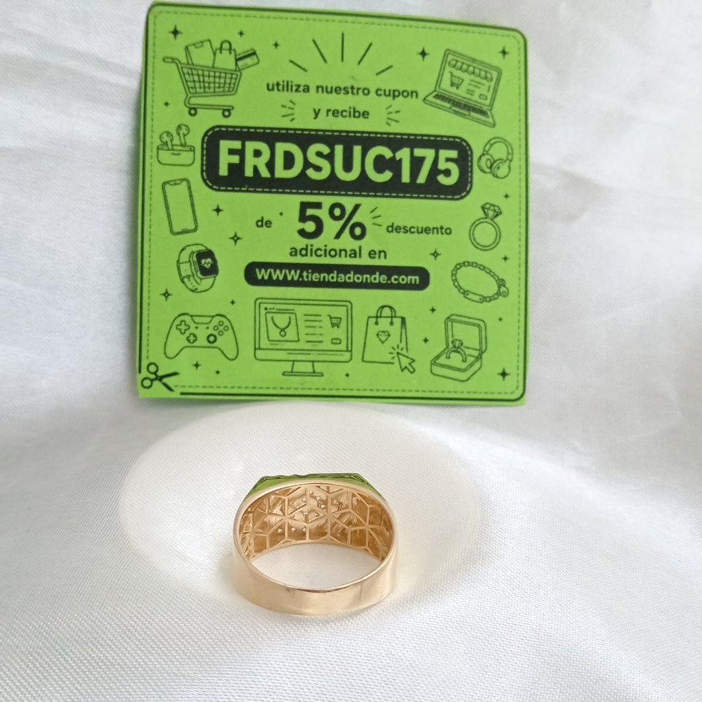 ANILLOS CABALLERO ORO 14K 7 (NUEVO)