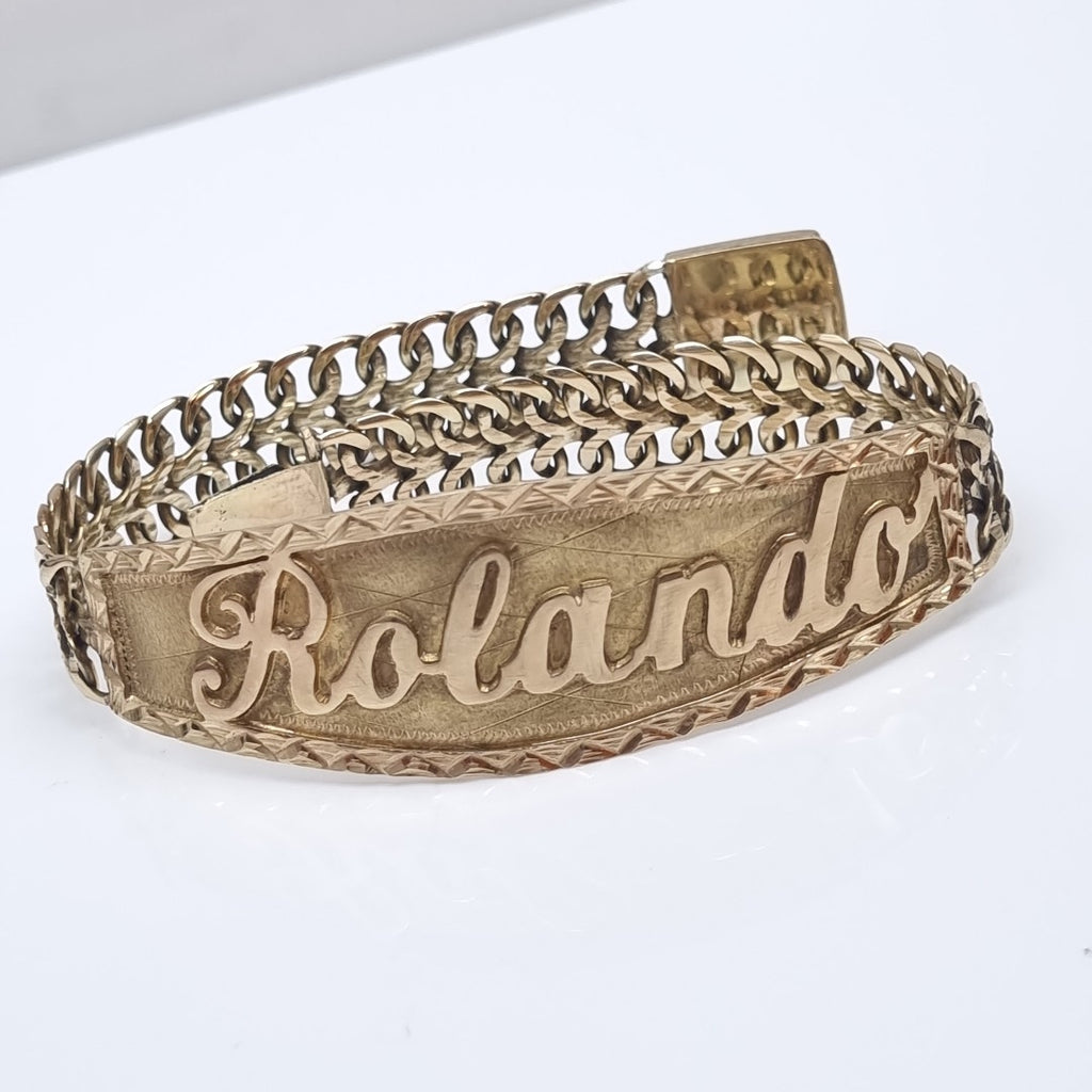 ESCLAVA ORO 14 K 20.6 GRMS (SEMINUEVO)