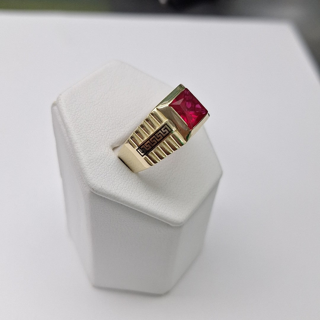 ANILLOS CABALLERO ORO 14K 5.6 (NUEVO)