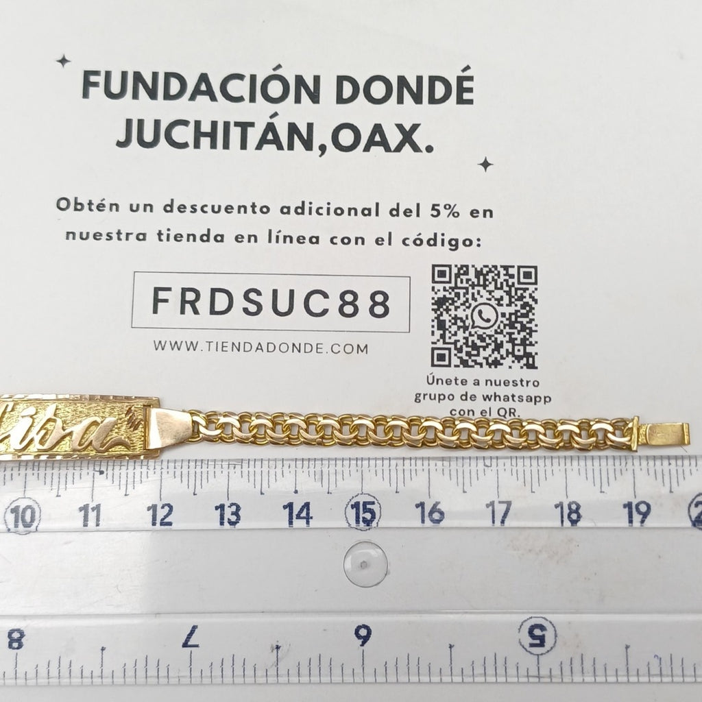 ESCLAVA ORO 10 K 10.2 GRMS (SEMINUEVO)