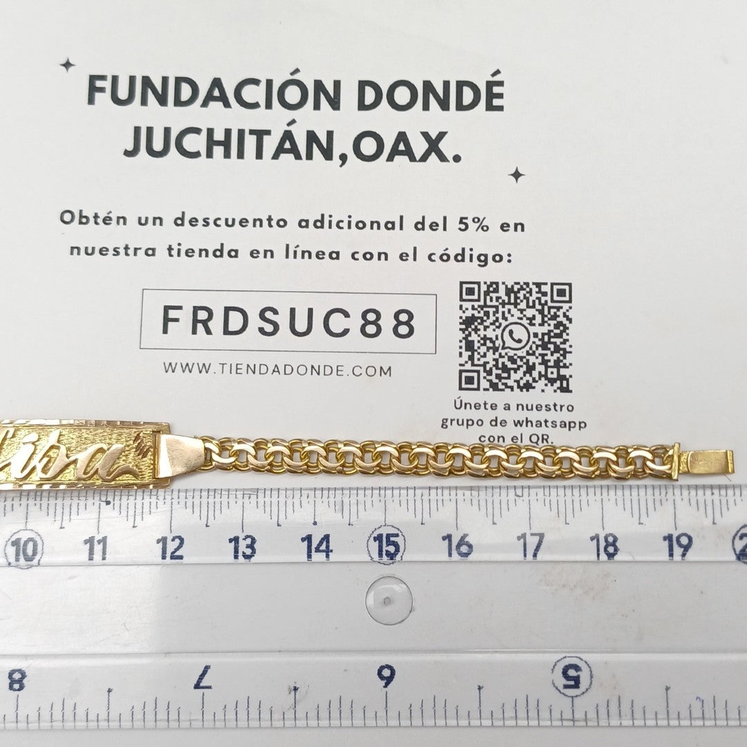 ESCLAVA ORO 10 K 10.2 GRMS (SEMINUEVO)