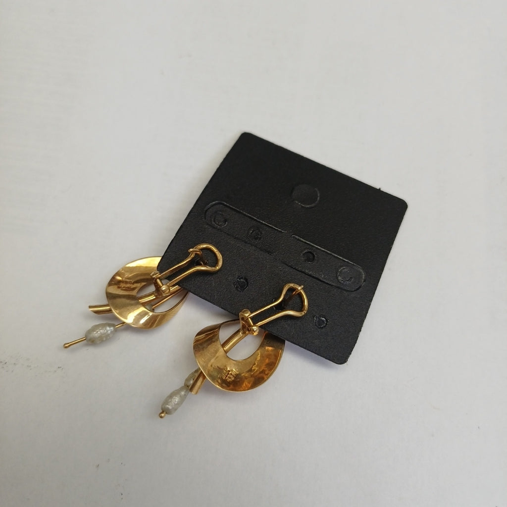 ARETES PAR ORO 14 K 5.7 GRMS (SEMINUEVO)