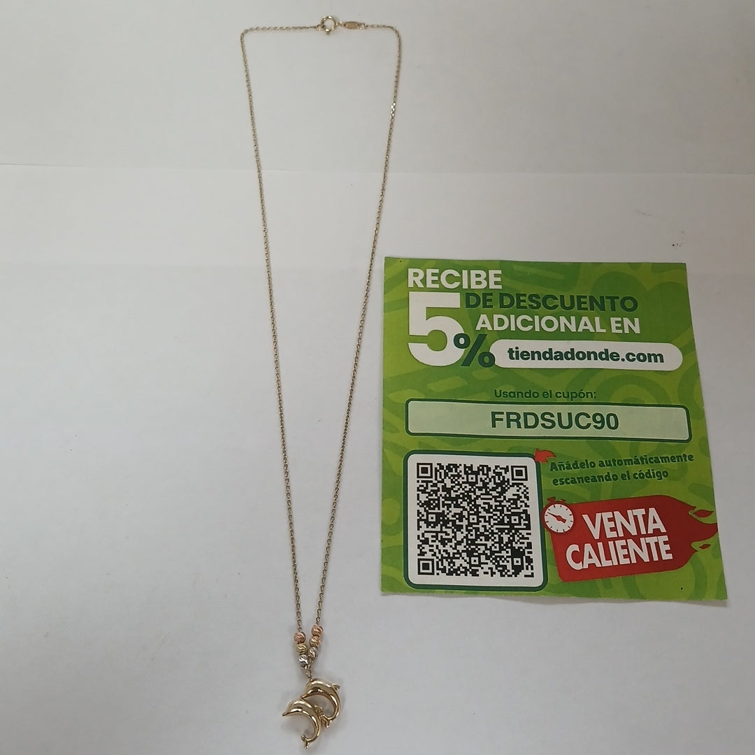 GARGANTILLA ORO 14 K 2.7 GRMS (SEMINUEVO)