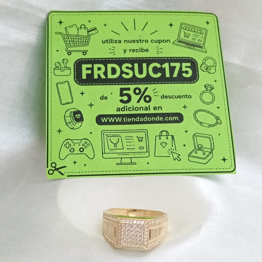 ANILLOS CABALLERO ORO 14K 3.9 (NUEVO)