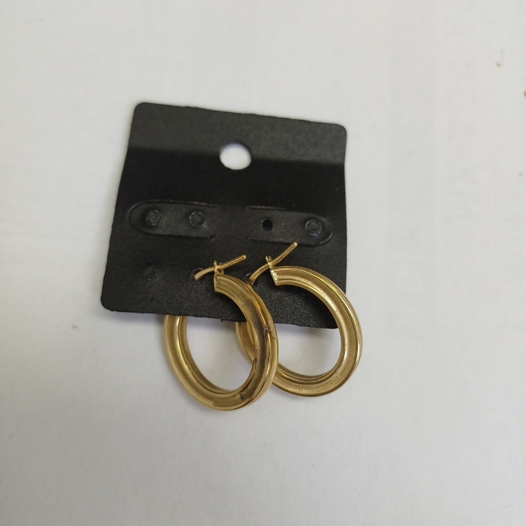 ARRACADAS PAR ORO 14 K 1.9 GRMS (SEMINUEVO)