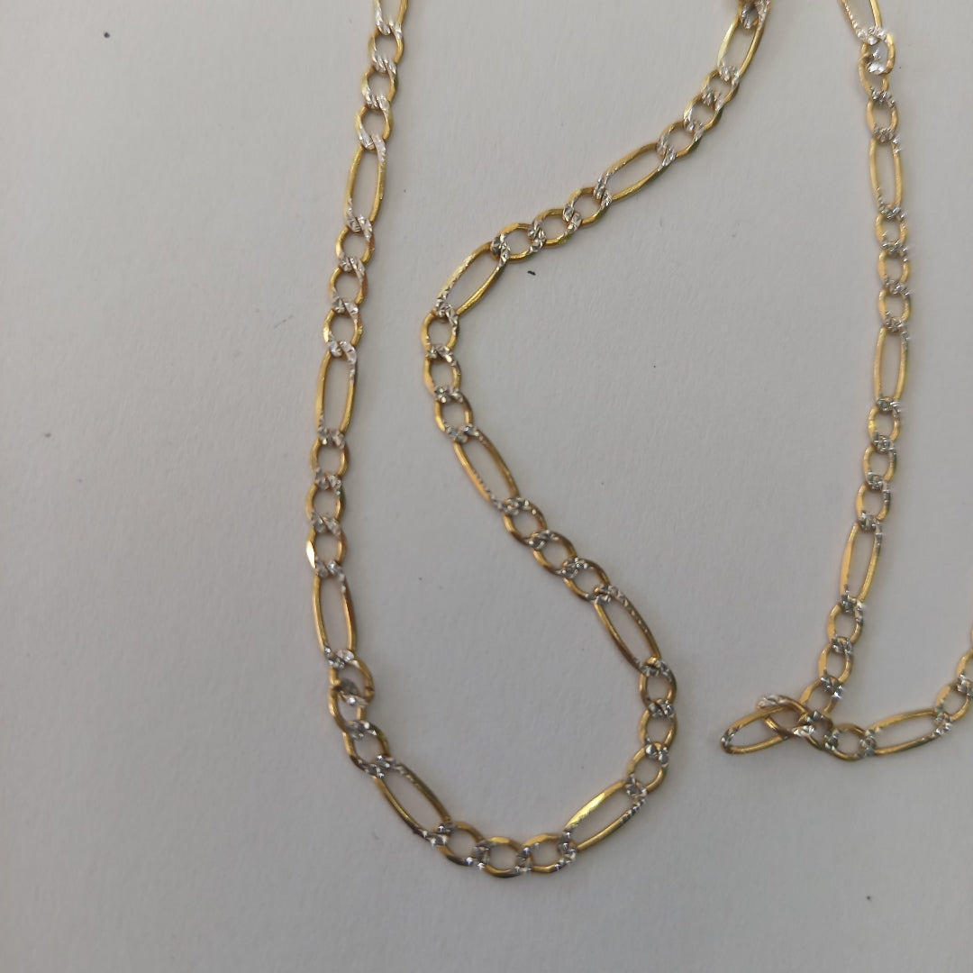 CADENA ORO, RODIADO 14 K 8.1 GRMS (SEMINUEVO)