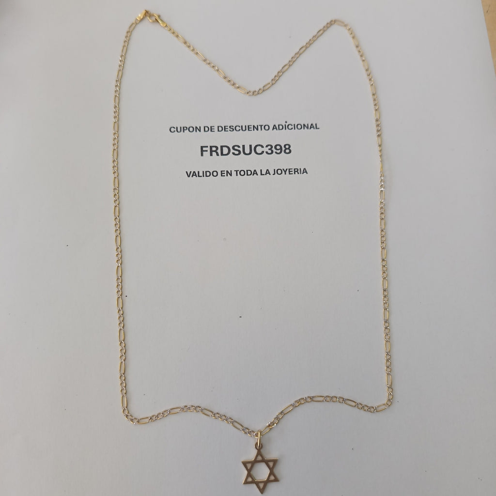 CADENA, DIJE ORO 14 K 4.1 GRMS (SEMINUEVO)