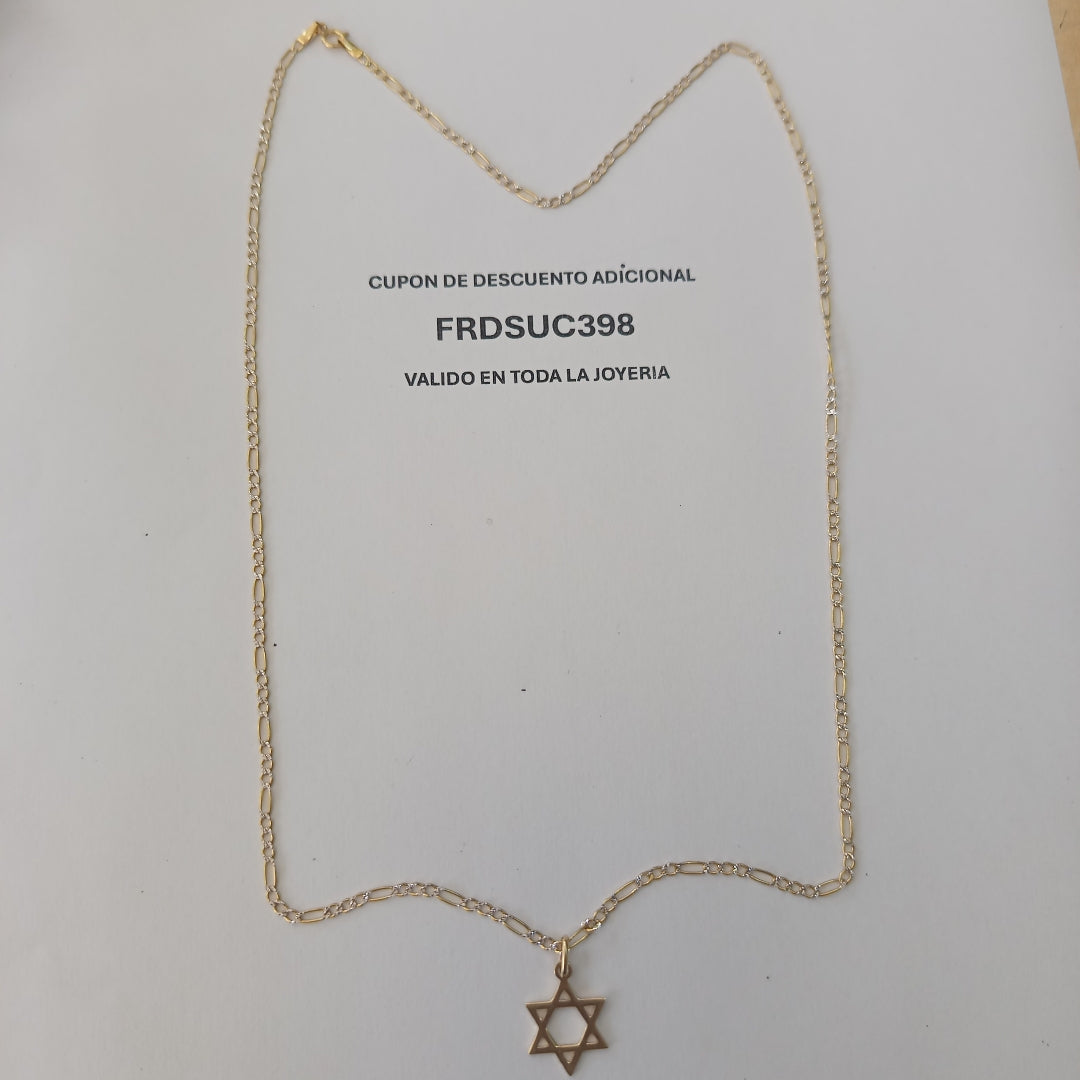CADENA, DIJE ORO 14 K 4.1 GRMS (SEMINUEVO)