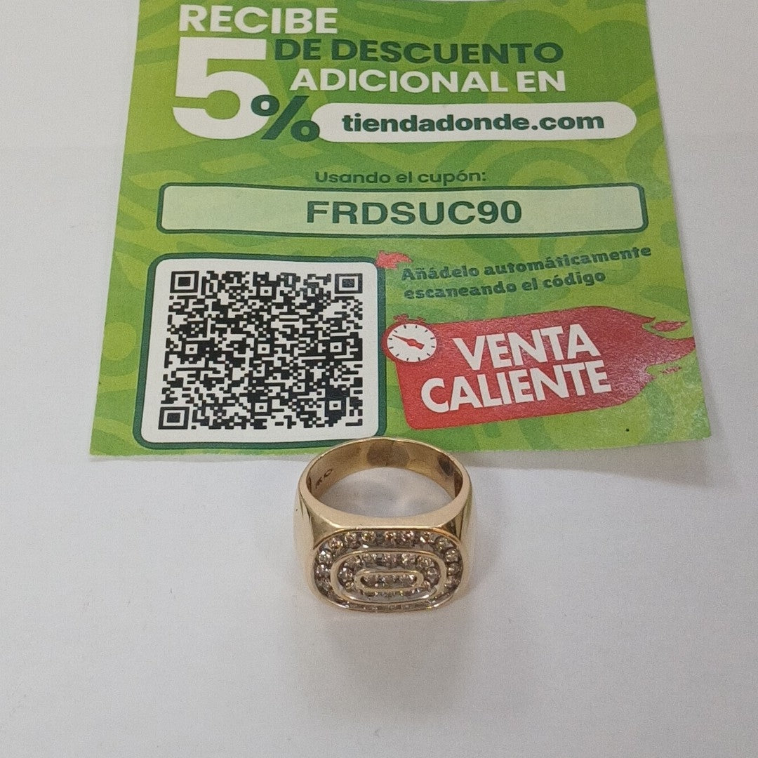 ANILLO ORO 14 K 8.3 GRMS (SEMINUEVO)
