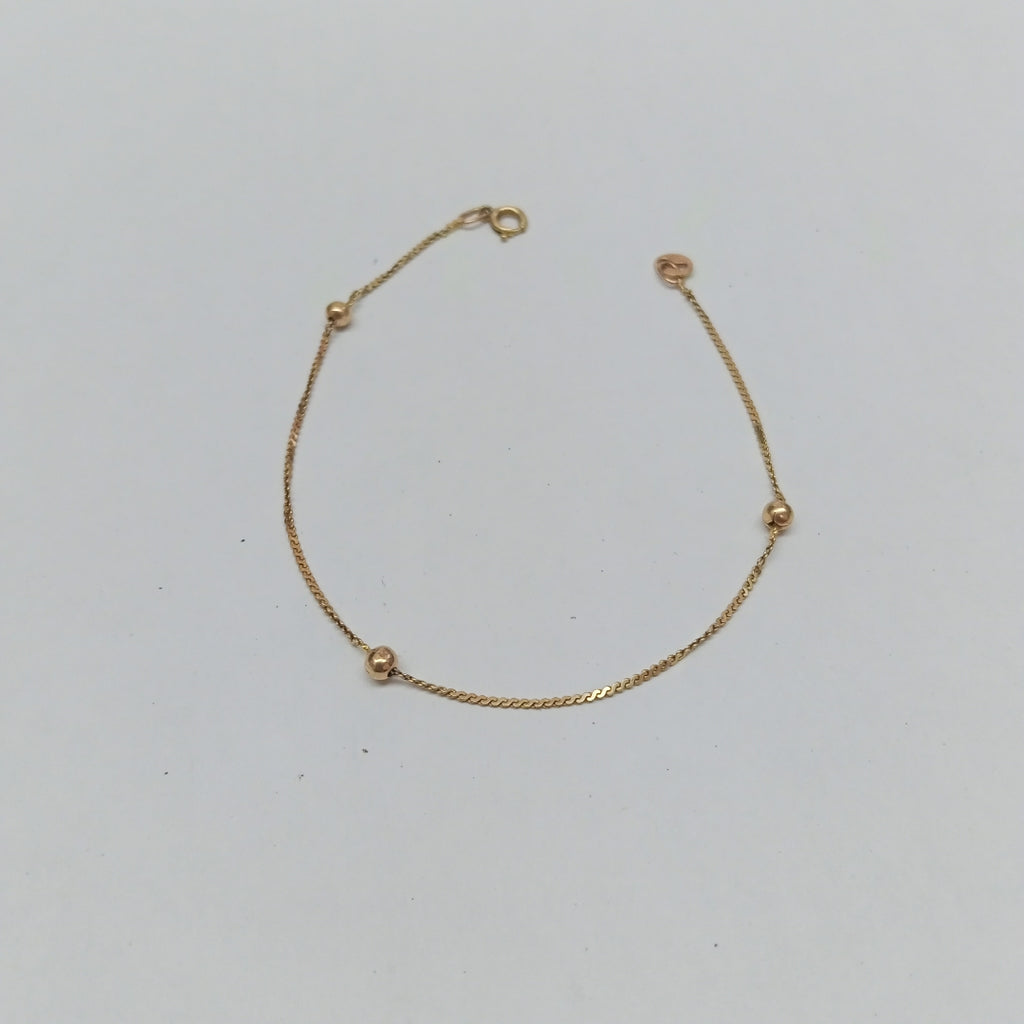 PULSERA ORO 14 K 1.2 GRMS (SEMINUEVO)