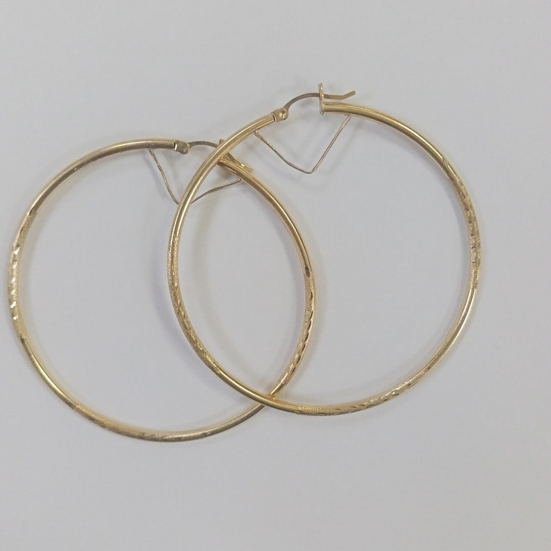 ARRACADAS PAR ORO 14 K 5,10 GRMS (SEMINUEVO)