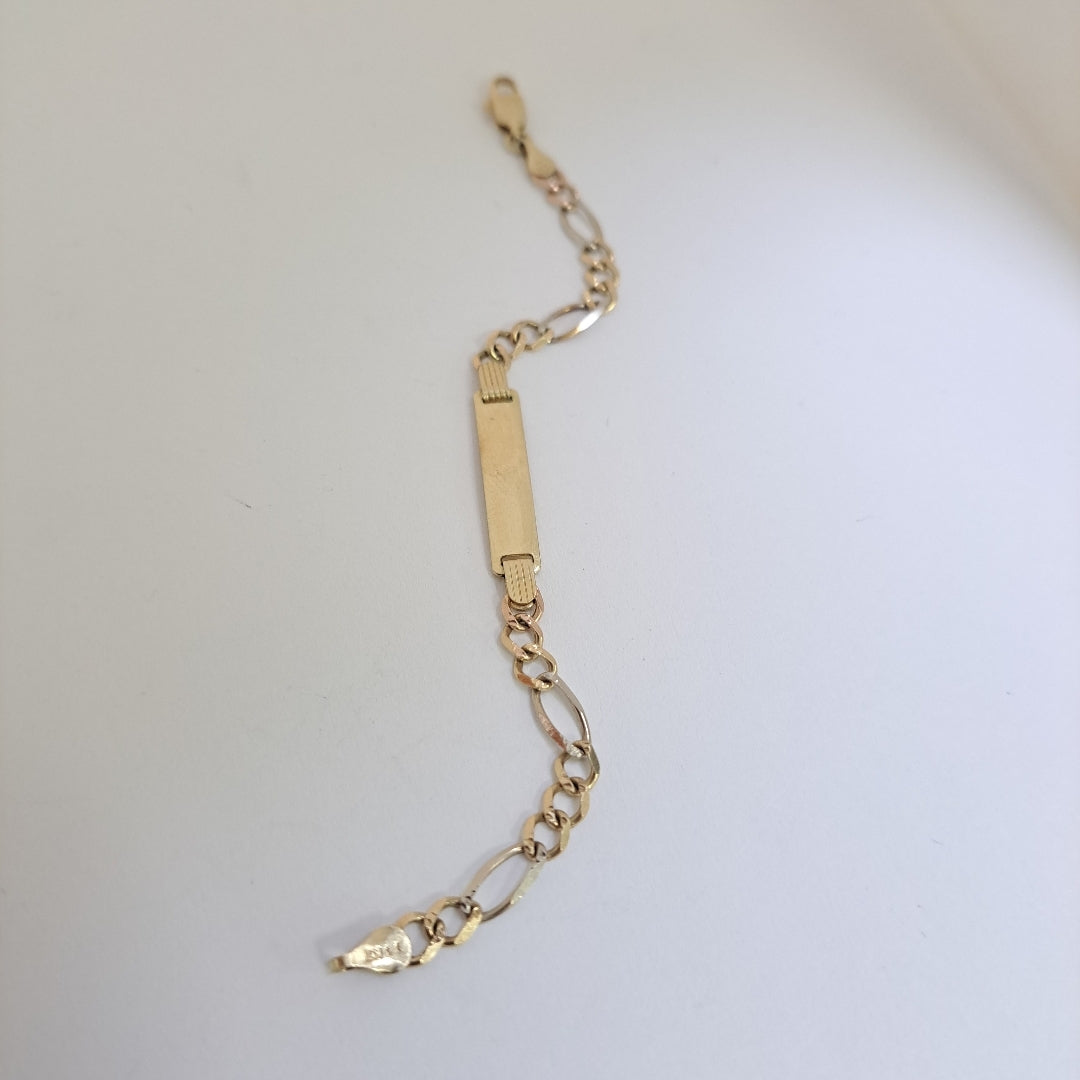 ESCLAVA ORO 14 K 3.8 GRMS (SEMINUEVO)