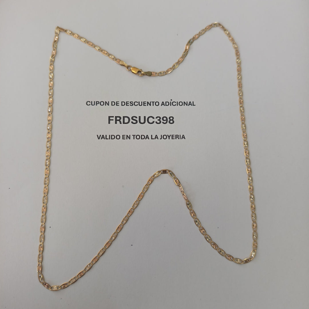 CADENA ORO 10 K 4.9 GRMS (SEMINUEVO)