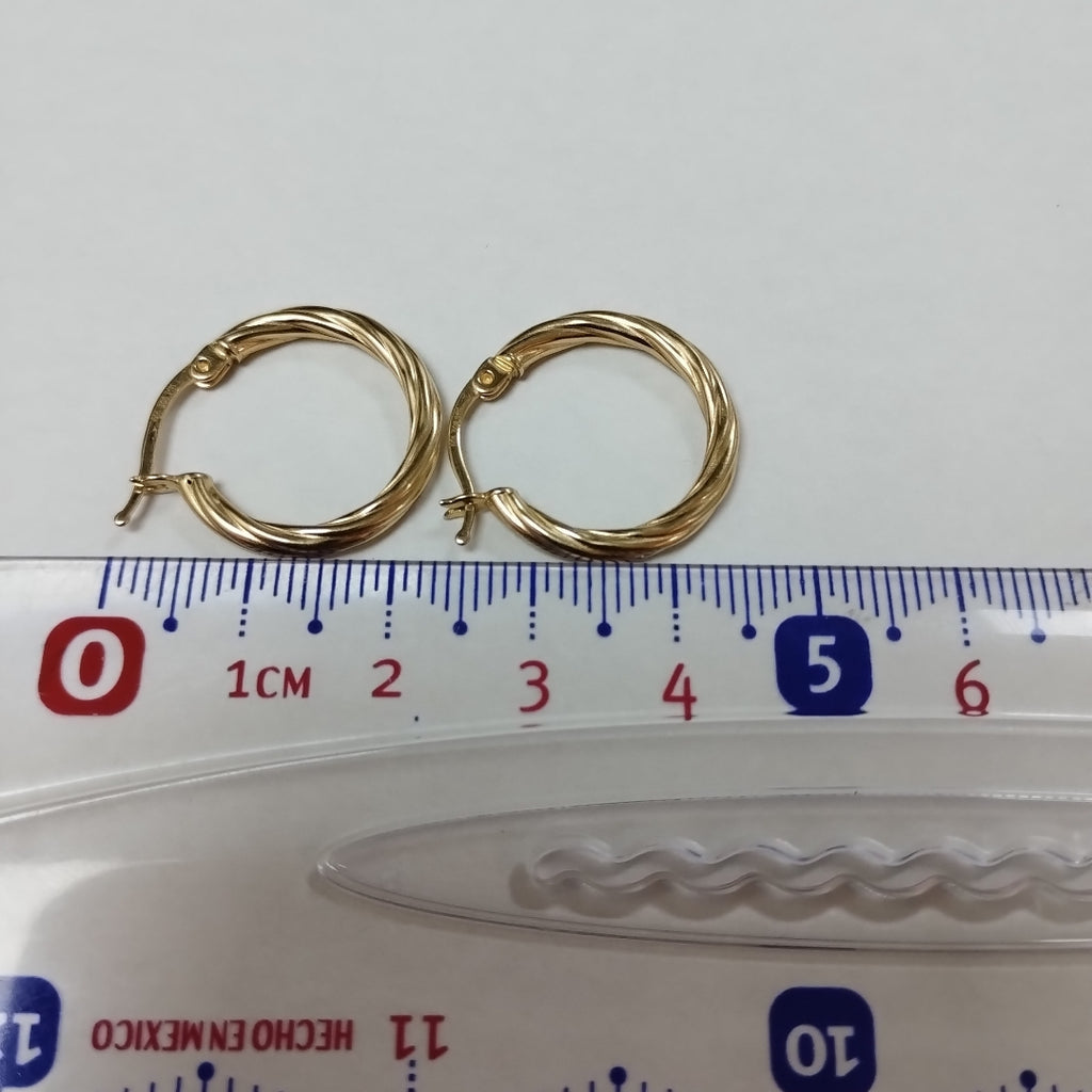 ARRACADAS ORO 14K 1.4 (NUEVO)