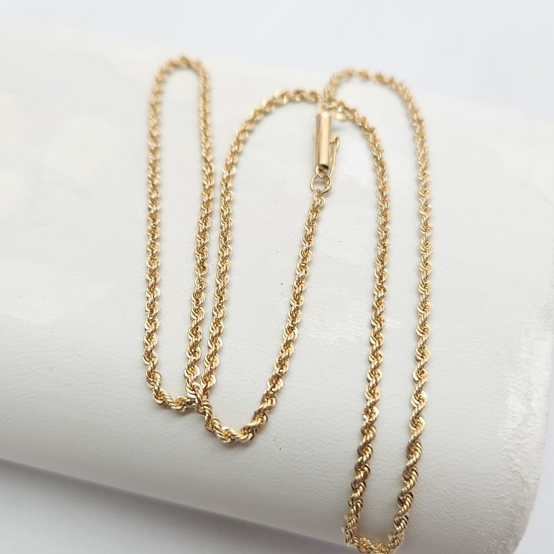 CADENA ORO 14 K 5,10 GRMS (SEMINUEVO)