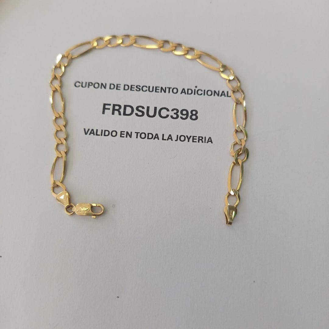PULSERA ORO 14 K 6.4 GRMS (SEMINUEVO)