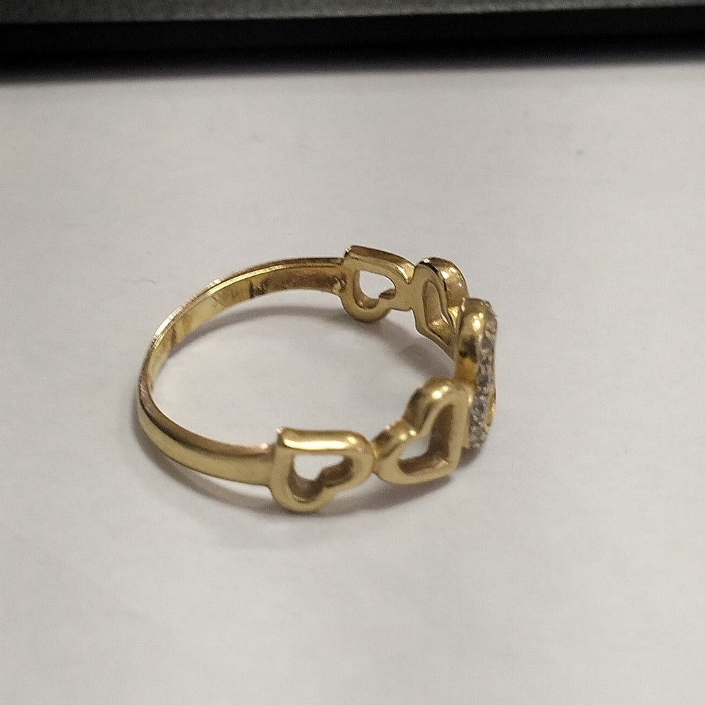 ANILLO ORO 14 K 2.4 GRMS (SEMINUEVO)