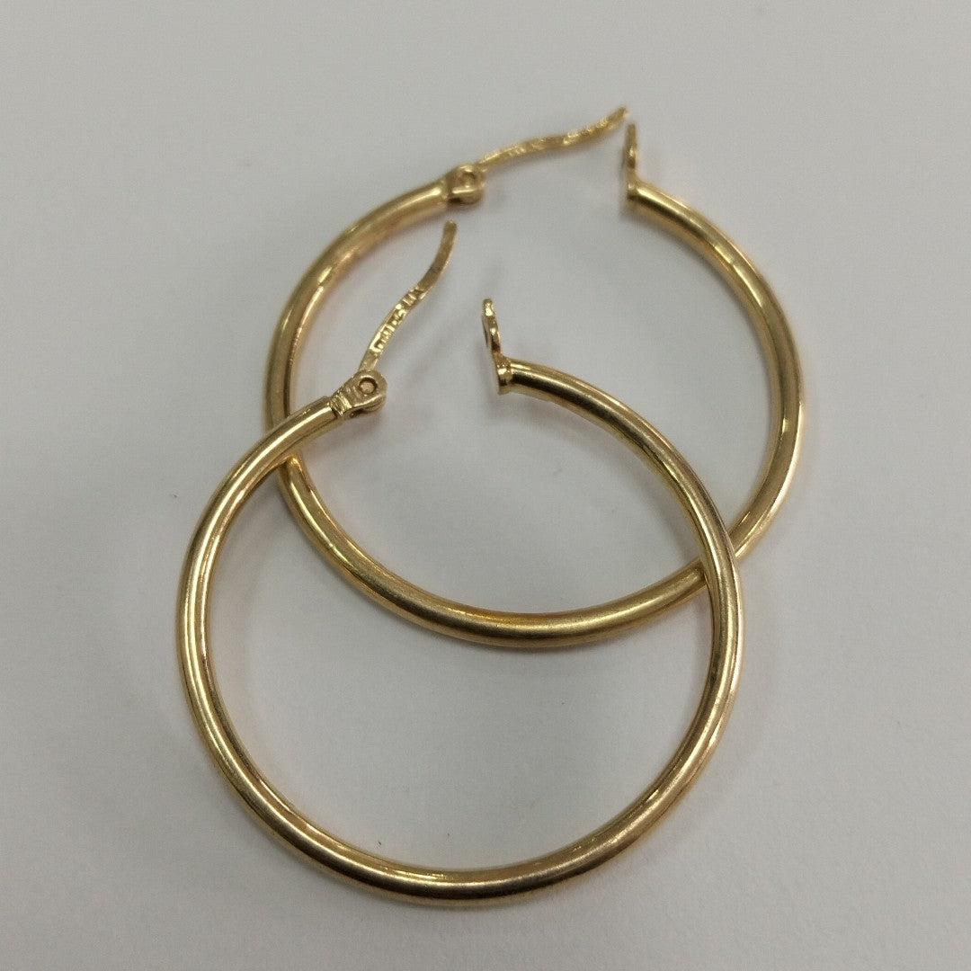 ARRACADAS PAR ORO 14 K 2.4 GRMS (SEMINUEVO)