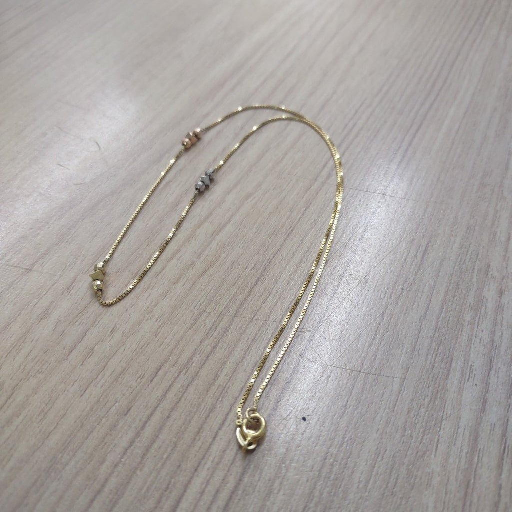 GARGANTILLA ORO 14 K 2.8 GRMS (SEMINUEVO)