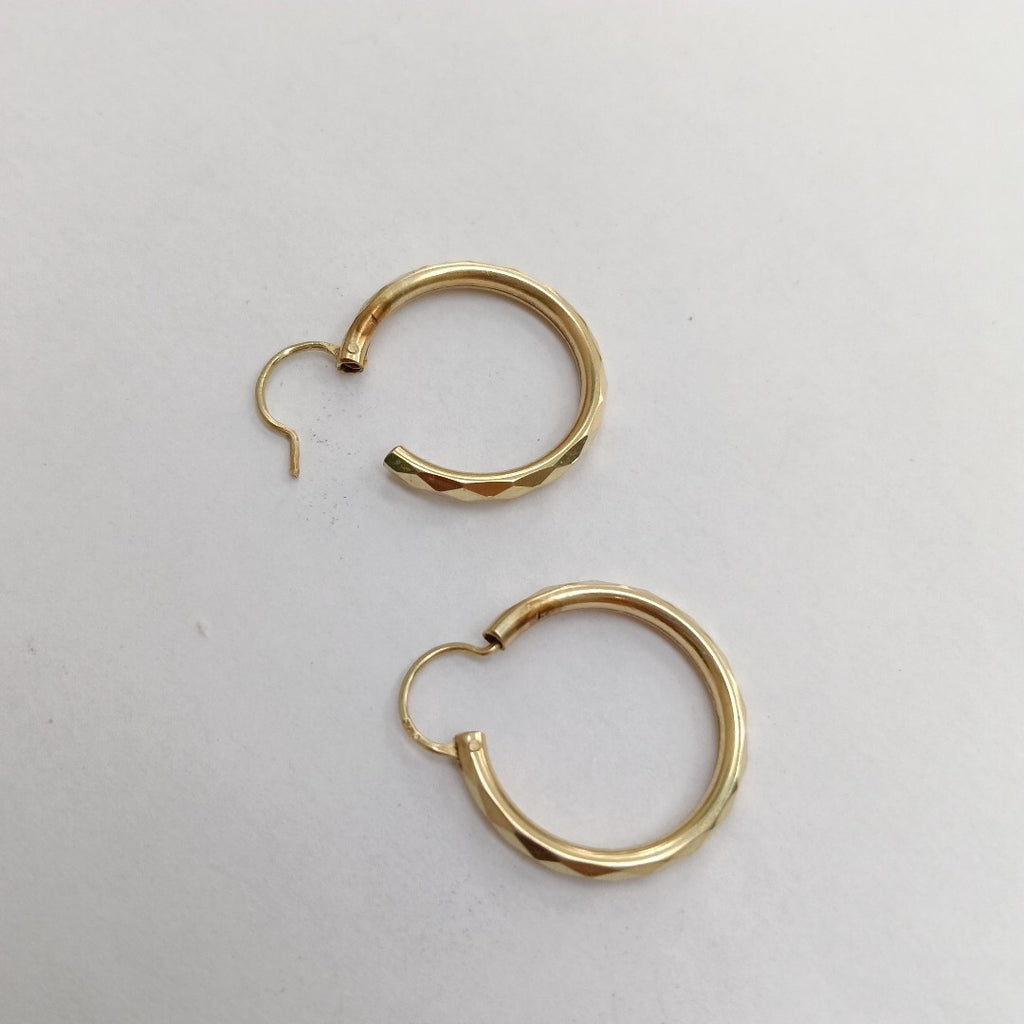 ARRACADAS PAR ORO 14 K 2,10 GRMS (SEMINUEVO)