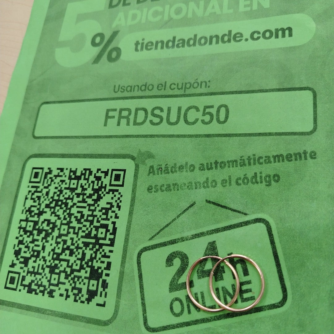 ARRACADAS PAR ORO 10 K 1.2 GRMS (SEMINUEVO)