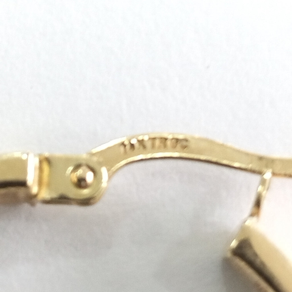 ARRACADAS PAR ORO 14 K 2.5 GRMS (SEMINUEVO)