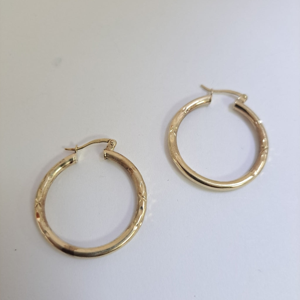 ARRACADAS PAR ORO 10 K 3.5 GRMS (SEMINUEVO)