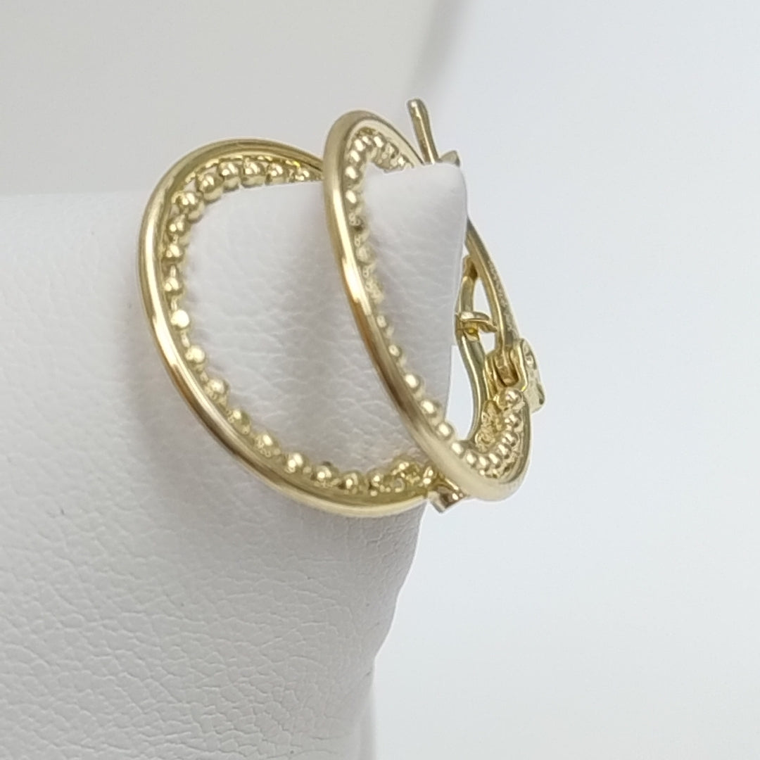 ARRACADAS ORO 14K 1.7 (NUEVO)