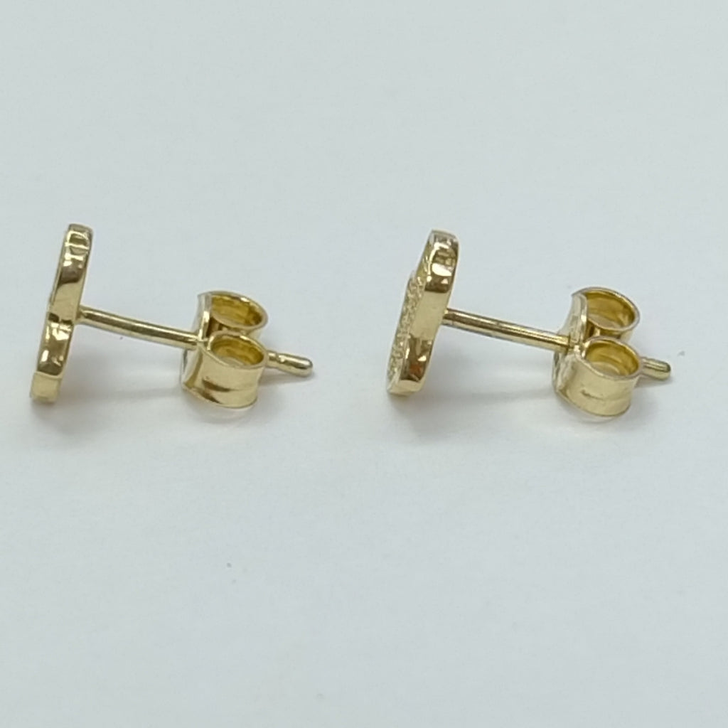 BROQUELES ORO 14K 1.3 (NUEVO)