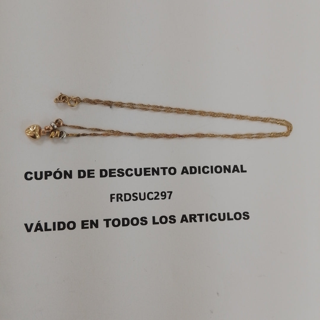 CADENA ORO 10 K 1.4 GRMS (SEMINUEVO)