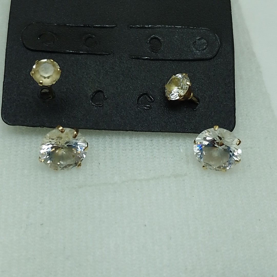 ARETES PAR ORO 10 K 1.9 GRMS (SEMINUEVO)