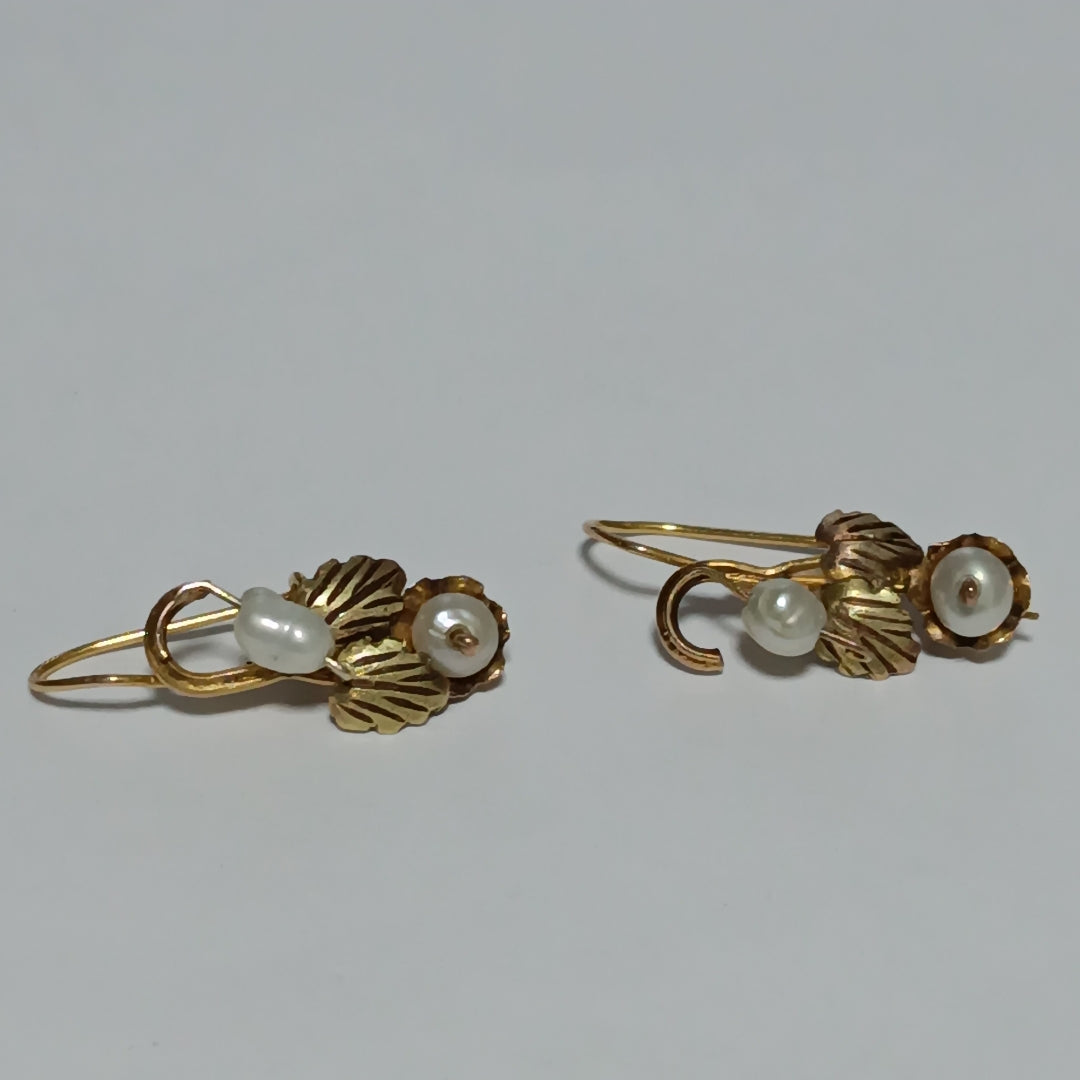 ARETES PAR ORO 10 K 1.5 GRMS (SEMINUEVO)