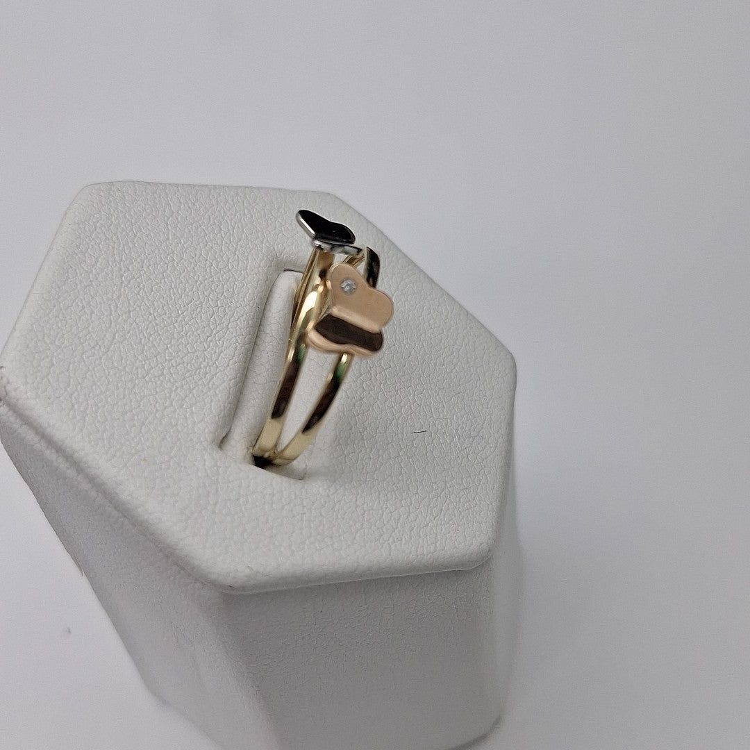 ANILLOS DAMA ORO 14K 2 (NUEVO)