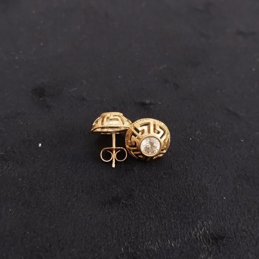 ARETES PAR ORO 8 K 1.8 GRMS (SEMINUEVO)