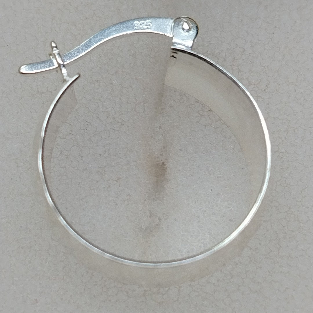 ARETES ARRACADAS FACETADAS PLATA .925 2.7 GR (NUEVO)