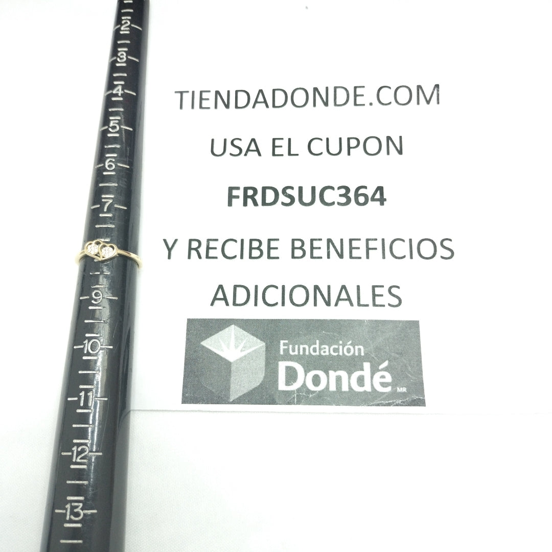 ANILLOS DAMA ORO 10K 1.3 (NUEVO)