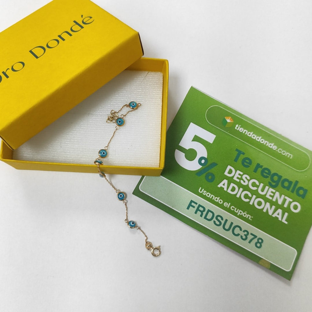 PULSERAS DAMA ORO 14K 1.3 (NUEVO)
