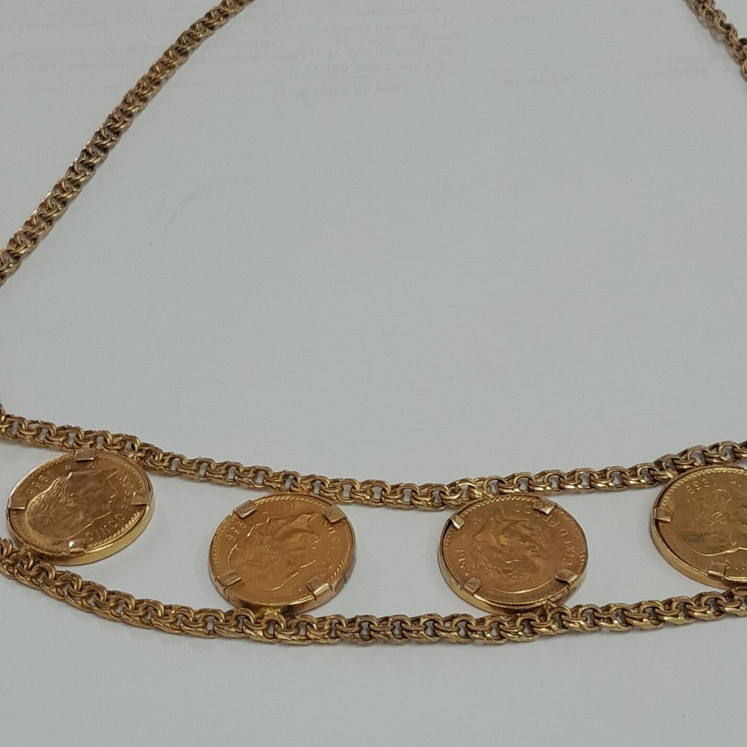 COLLAR ORO 10 K 6 GRMS (SEMINUEVO)