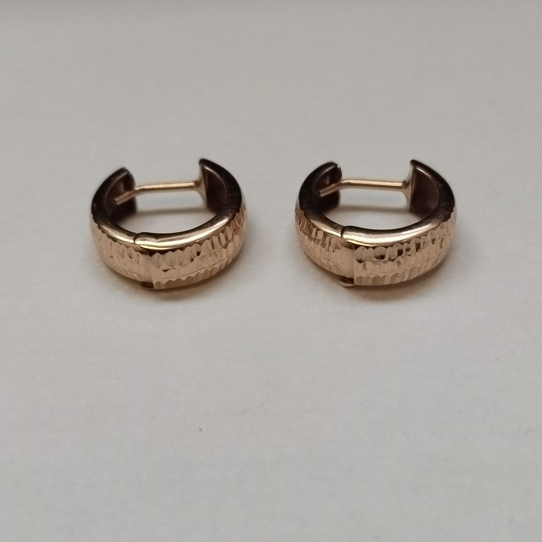 ARRACADAS PAR ORO 14 K 1.2 GRMS (SEMINUEVO)