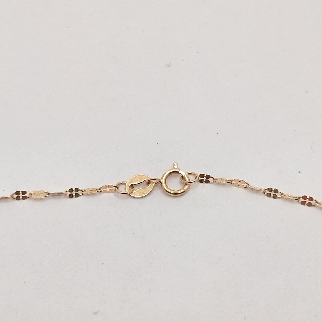 CADENA ORO 14 K 0.9 GRMS (SEMINUEVO)