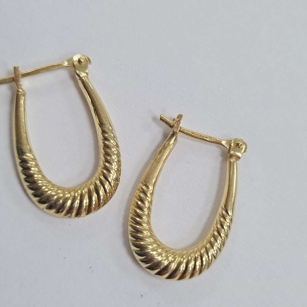 ARRACADAS PAR ORO 14 K 2.2 GRMS (SEMINUEVO)