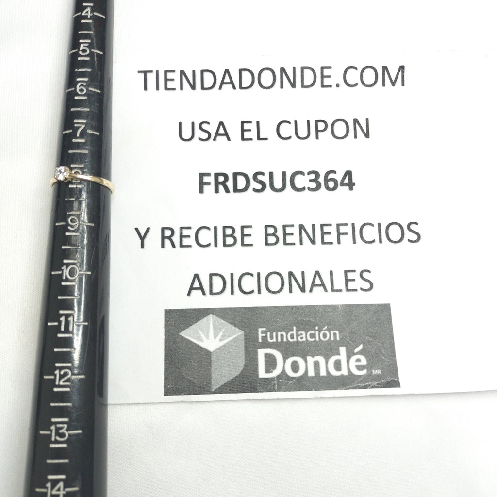 SOLITARIOS ORO 10K 1.2 (NUEVO)