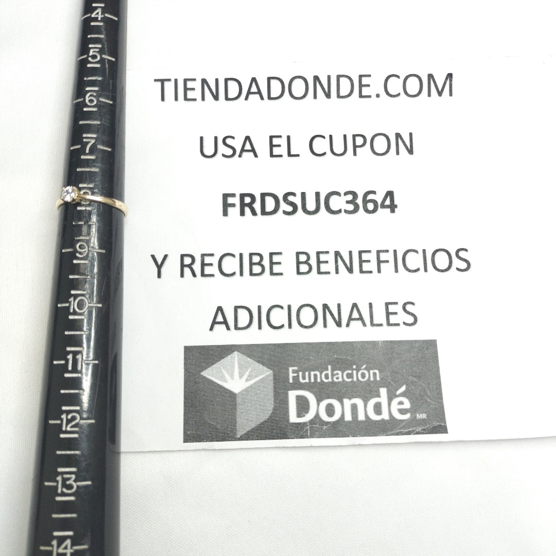 SOLITARIOS ORO 10K 1.2 (NUEVO)
