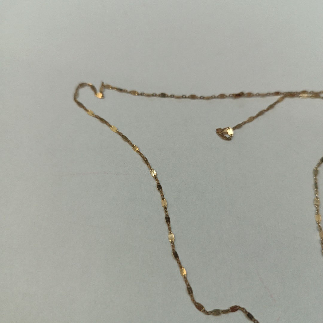 CADENA ORO 10 K 0.8 GRMS (SEMINUEVO)
