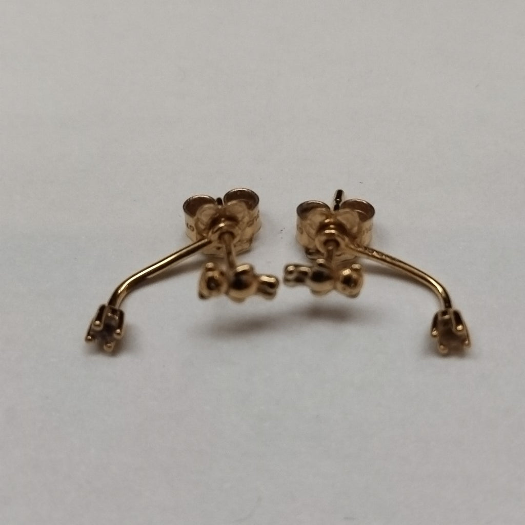 BROQUELES PAR ORO 18 K 1.4 GRMS (SEMINUEVO)