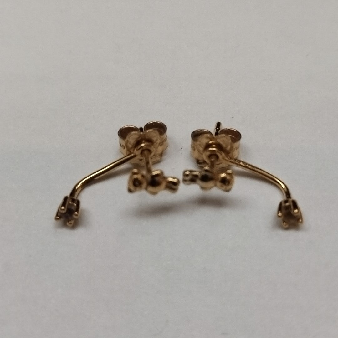 BROQUELES PAR ORO 18 K 1.4 GRMS (SEMINUEVO)