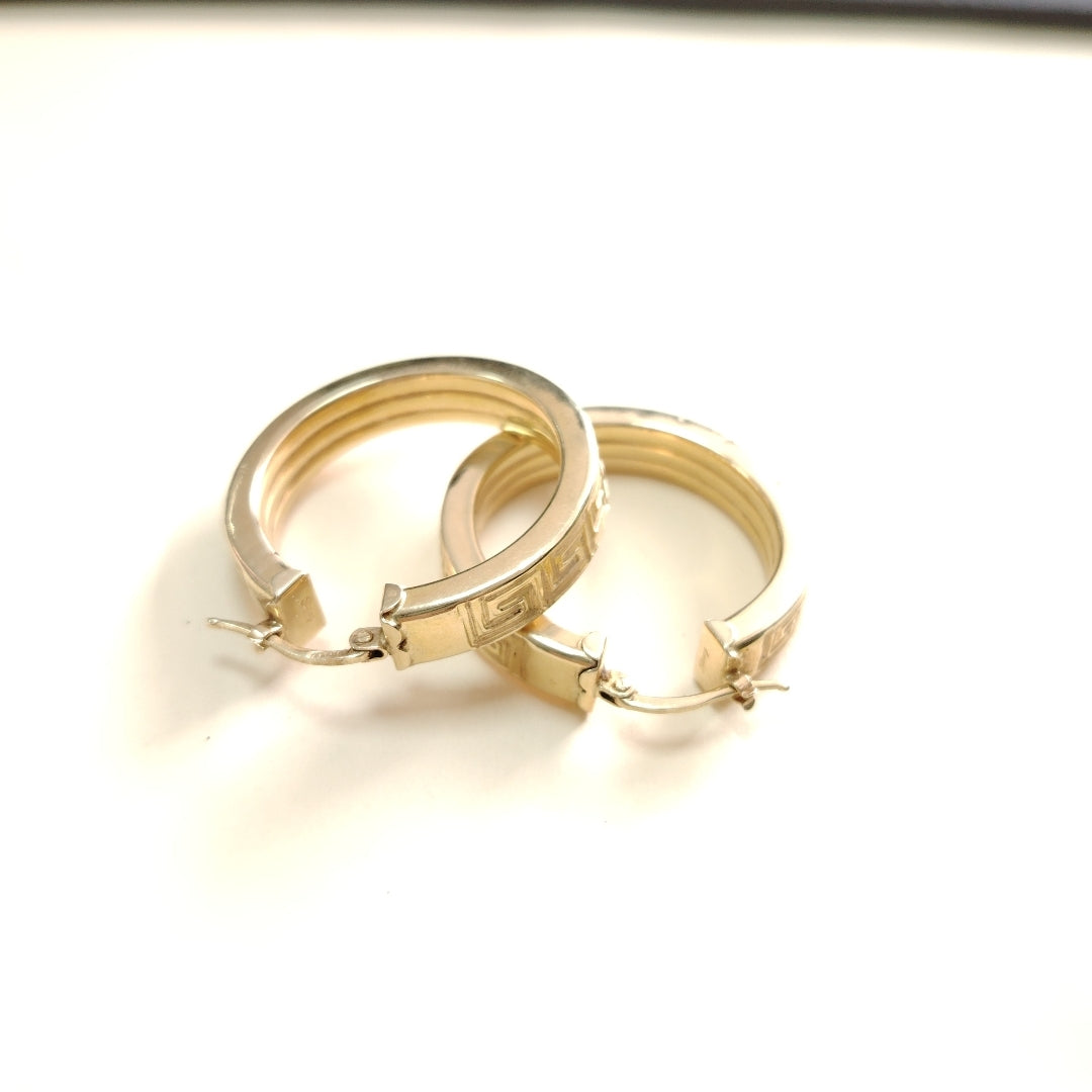 ARRACADAS PAR ORO 14 K 6,70 GRMS (SEMINUEVO)