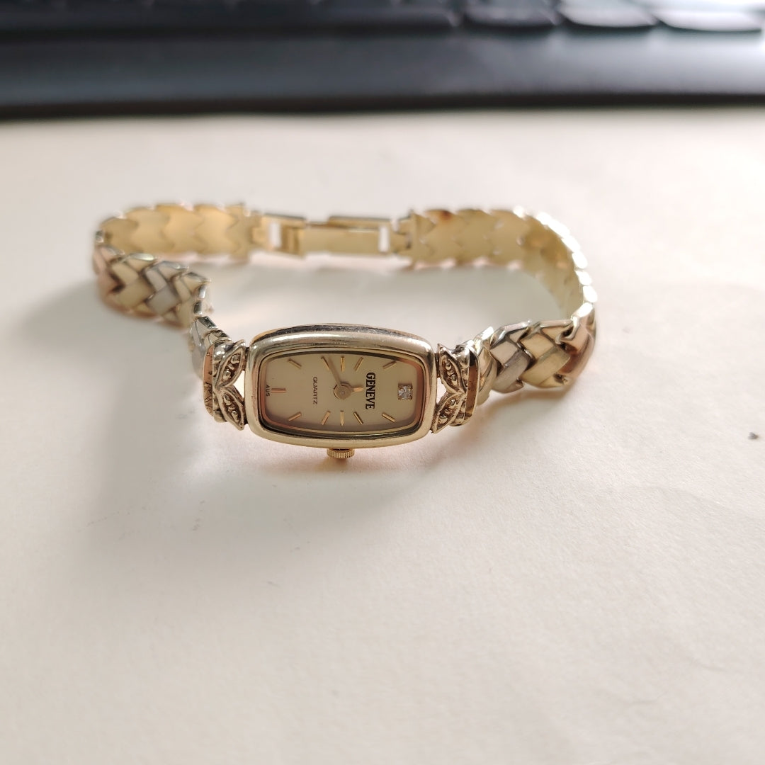 RELOJ CAJA Y PULSO ORO ORO 14 K 20,40 GRMS (SEMINUEVO)