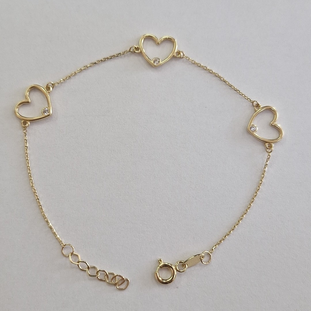 PULSERAS DAMA ORO 14K 1.5 (NUEVO)